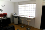 bar to the window