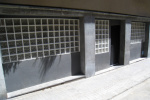 exterior facade of small apartment in barcelona