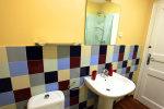 One of the bathrooms